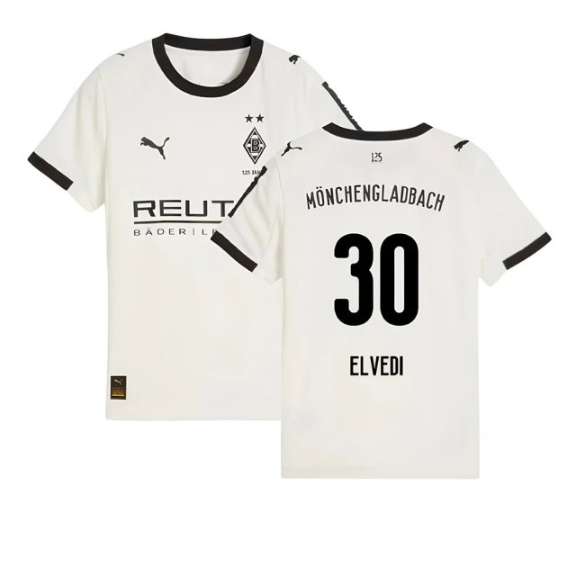 2025-2026 Borussia MGB Home Shirt (Kids) (Elvedi 30)-SoccerKits Hub | Buy Soccer Jerseys Online